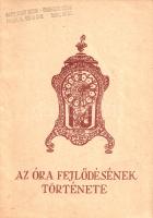 (Kalmár János):  Az óra fejlődésének története. Kiállítási kísérőfüzet (1965). Budapest, [1965]. A Magyar Nemzeti Múzeum és a Történeti Múzeum Rotaprint üzeme. 28 p. Egyetlen kiadás. Összesen 1000 példányban készült kísérőfüzetünk az Iparművészeti Múzeum 1965. októberi órakiállításának kísérő dokumentuma. A rövid művelődéstörténeti összefoglalót a tárlat rendezője, dr. Kalmár János (1899-1977) gépészmérnök, muzeológus írta. Az első borítón az Iparművészeti Múzeum bélyegzője. Fűzve, illusztrált kiadói borítóban, jó példány.