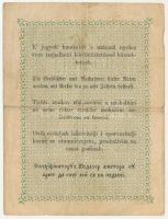 1848. 2Ft "Kossuth bankó", "HW 58064" T:F,VG középen lyuk
Adamo G106