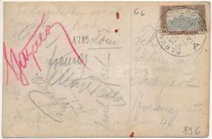 1920 Kovel, Kowel; flood. photo + "SARKADI CZUKORGYÁR" (fa)