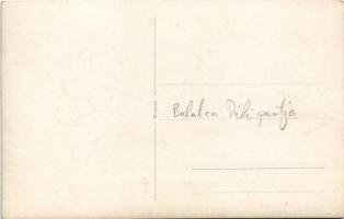 Balaton, déli part, gőzmozdony. photo