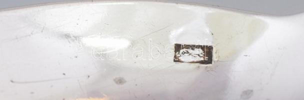 Ezüst (Ag) 4 db angol kávéskanál, jelzett, h: 11,5 cm, nettó: 62 g