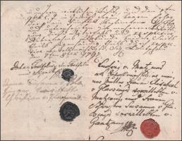 1797. okt. 7. A lipniki (másnéven Hársas, ma Lipnik, Szlovákia) kúria feletti osztozkodás másolata 1...