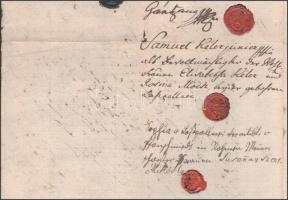 1797. okt. 7. A lipniki (másnéven Hársas, ma Lipnik, Szlovákia) kúria feletti osztozkodás másolata 1...