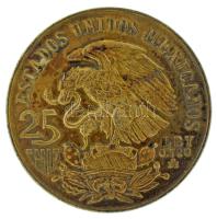 Mexikó 1968. 25P Ag "Olimpia" dísztokban T:AU,XF felszíni karcok, patina Mexico 1968. 25 Pesos Ag "Olympia" in display case C:AU,XF surface scratches, patina Krause KM#479.1