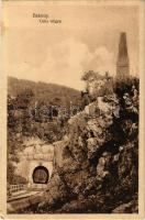 1927 Bakony, Cuha-völgye, vasúti alagút. Scherer János kiadása (EK)