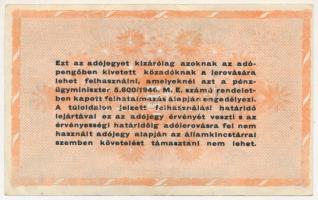 1946. 100.000.000AP T:F szép papír
Adamo P55