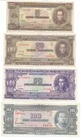 Bolívia 1945. 5B - 100B T:AU-F szép papír Bolivia 1945. 5 Bolivianos - 100 Bolivianos C:AU-F fine paper