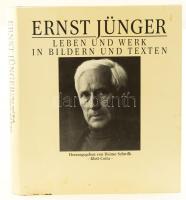 Ernst Jünger. Leben und Werk in Bildern und Texten. Hrsg. von . Heimo Schwilk. Stuttgart, 1988, Klett-Cotta. Német nyelven. Gazdag képanyaggal illusztrált. Kiadói egészvászon-kötés, foltos kiadói papír védőborítóban.