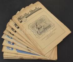 Filatéliai Szemle 1954.04. - 1955.12. közötti számai