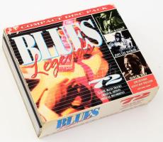 Blues Legends, 4 db CD, válogatás, Castle Communications, 1993, jó állapotban, minimálisan sérült papírtokban.