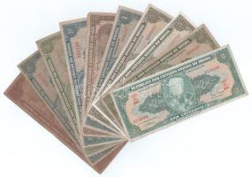 Brazília DN(1954-1963) 1C - 20C (10db,8xklf) T:VG, anyaghiány, szakadás, közte 3db F Brasil ND(1954-1963) 1 Cruzeiro - 20 Cruzeiros (10pcs,8xdiff) C:VG, missing material, tear, including 3pcs F