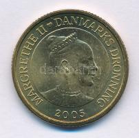 Dánia 2005. 20K Al-bronz "Nolsoy világítótorony" T:AU,XF Denmark 2005. 20 Kroner Al-bronze "Nolsoy Lighthouse" C:AU,XF Krause KM#901