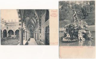 OLASZORSZÁG - 10 db RÉGI (1905 előtti) város képeslap, Stengel &amp; Co. / ITALY - 10 pre-1905 t...