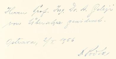 Geleji (Sándor) Alexander: Výpočet sil a spotřeby energie při tváření kovů. DEDIKÁLT. Praha. 1955.25...