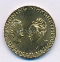 Dánia 1992. 20K Al-bronz "II. Margit - Ezüstlakodalom" T:AU,XF
Denmark 1992. 20 Kroner Al...