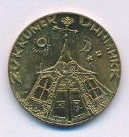 Dánia 1992. 20K Al-bronz "II. Margit - Ezüstlakodalom" T:AU,XF
Denmark 1992. 20 Kroner Al...