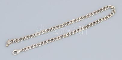 Ezüst (Ag) pancer bokalánc, jelzett, h: 27 cm, nettó: 5,3 g