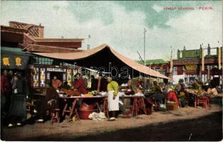 Beijing, Pekin; Street vendors, market (EK)