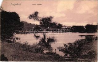 Nagyvárad, Oradea; Körös részlet. Sonnenfeld Adolf kiadása / Cris riverside (EM)