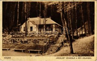 1933 Kőszeg, Andalgó vendéglő a Rőti völgyben. Róth Jenő kiadása (EB)