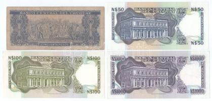 Uruguay 1939(1948) 1P - 10P (5db,4xklf) + 1939(1967) 50P + DN(1987-1992) 50NP - 1000NP (3xklf) T:AU-...