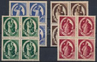 1947 S.A.S. sor 4-es tömbökben (12.000) (20f betapadás / gum disturbance)