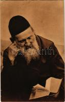 1917 Typy Roskjy / Typen aus Russland / Orosz zsidó / Russian Jewish man + "TÁBORI POSTAHIVATAL 102." (EK)