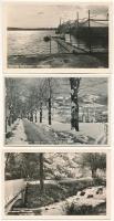 21 db RÉGI külföldi város képeslap vegyes minőségben / 21 pre-1945 foreign town postcards in mixed quality
