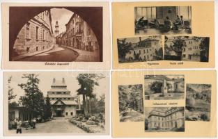 21 db MODERN magyarországi város képeslap vegyes minőségben (Képzőművészeti Alap) / 21 modern Hungarian town postcards in mixed quality