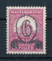 1931 Kisegítő (I.) 6/8f IX. vízjellel 14 : 14 1/4 fogazással (15.000)