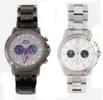 2 darab Slazenger fém tokos karóra, kvarc, kopással, tartón, d: 40-50 mm