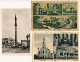 21 db RÉGI magyarországi, felvidéki és erdélyi város képeslap vegyes minőségben / 21 pre-1945 Hungar...