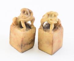 2 darab kínai pecsétnyomó, m: 5 cm