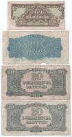 Lengyelország 1944. 5Zl - 20Zl (4x) T:F,VG Poland 1944. 5 Zlotych - 20 Zlotych (4x) C:F,VG