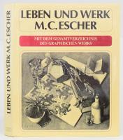 Leben und Werk M. C. Escher. Mit dem Gesamtverzeichnis des Graphischen Werks. Eltville Am Rhein, 1984, Rheingauer Verlagsgesellschaft, 349 p. Német nyelven. Gazdag képanyaggal. Kiadói egészvászon-kötés, kiadói papír védőborítóban.