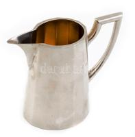 Ezüst (Ag) bordás kiöntő, jelzett, m: 10,5 cm, nettó 166g