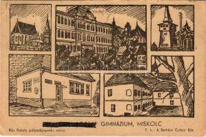 1967 Miskolc, Révay József Gimnázium. Bethlen Gábor Kör kiadása s: Kiss Károly + "100 éves a Magyar Posta" (EB)