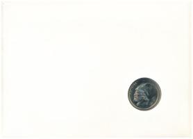 Görögország 1982. 20D Cu-Ni felbélyegzett borítékban, bélyegzéssel, német nyelvű leírással T:UNC
Gr...