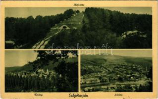 1941 Salgótarján, Kálvária, Újtelep, látkép (kis szakadás / small tear)