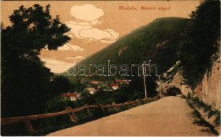 Miskolc, Hámori alagút. László és Schiffer kiadása