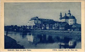 Pinsk, Ansicht von der Pina aus / general view, riverside (EK)