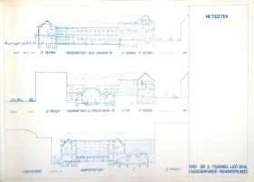 Az ORFI Császárfürdő rekonstrukciójának megvalósulási terve. (1978).
Budapest, 1978. Budapesti Váro...