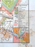 [Térkép] Budapest székes-főváros egész területének térképe. Mértéke: 1:25,000. Tervezte Kogutowicz M...