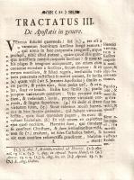 Biró Márton, padányi:
Enchiridion. De Fide, Haeresiarchis, ac eorum affeclis, In genere de Apostati...