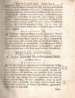 Erdély országának Három Könyvekre osztatott Törvényes könyve. Melly Approbata, Compilata constitutio...