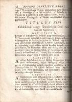 Erdély országának Három Könyvekre osztatott Törvényes könyve. Melly Approbata, Compilata constitutio...