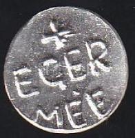 Imre 1196-1204. Denár Ag MÉE-egri kiadás T:1 RRR! Csak 200db volt verhető! 116. számú tanúsítvánnyal