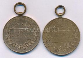 1898. "Jubileumi Emlékérem Fegyveres Erő Számára / Signum memoriae (AVSTR)" és "Jubil...