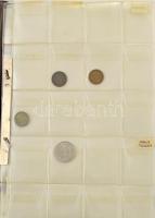 220db-os vegyes, főként afrikai érmetétel országonként albumba rendezve, benne Egyiptom, Líbia, Tunézia, Marokkó, stb. T:vegyes 220pcs of mixed, mainly African coins lot, including Egypt, Libya, Tunisia, Morocco, etc. coins in a holder T:mixed