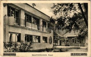 1941 Balatonvilágos, Penzió (fa)